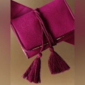 NWOT Sezane Jewellery Wrap with Tassels